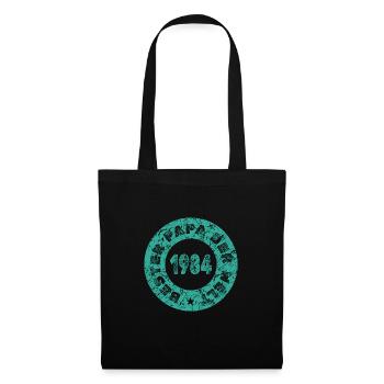 Charrette à bras 1984 - Sac en tissu - noir - Devant