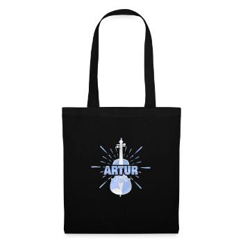 First name Artur - Tote Bag - black - Front