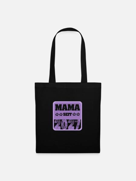 Mama 2027 - Stoffbeutel - Schwarz