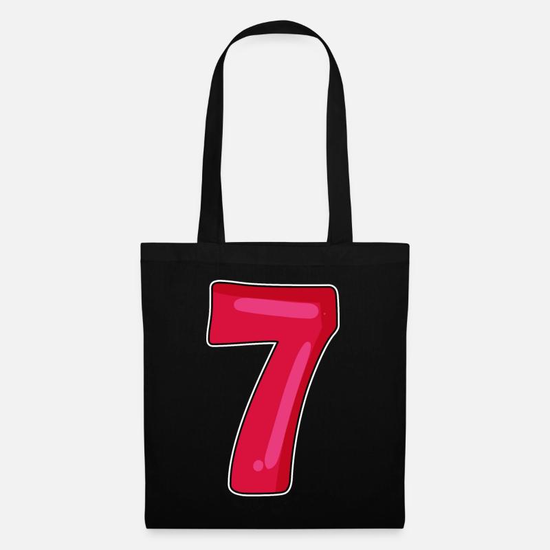 7 - Stoffbeutel - Schwarz