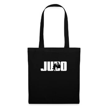 Judo Judoka - Stoffbeutel - Schwarz - Vorne