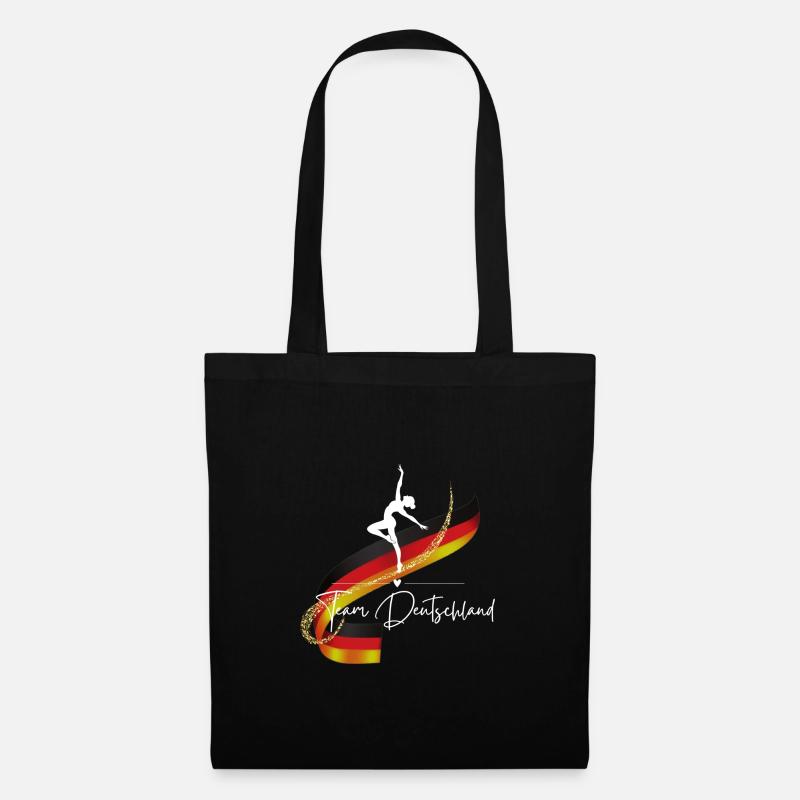Dance, Team Deutschland, Tänzerin, Tanzen - Stoffbeutel - Schwarz