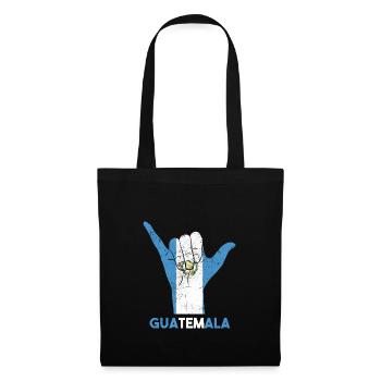 Guatemala Guatemalan Flag DNA I Gift - Tote Bag - black - Front