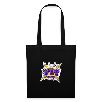COMIC COMICSTYLE CARTOON WTF COMICS CARTOONS MOTIF - Tote Bag - black - Front