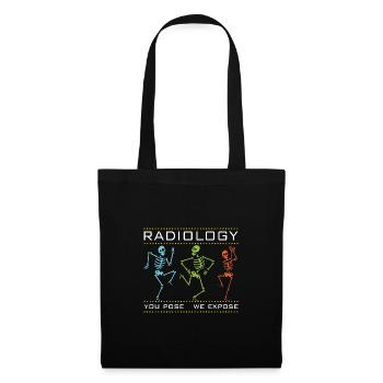 Dewi Dancing Skeletons - Radiologist Design - Tote Bag - black - Front