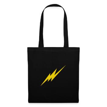 Lightning - Tote Bag - black - Front