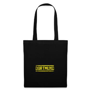 Dortmund football amour cadeau Sud - Sac en tissu - noir - Devant