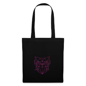 Eule Vogel Geschenk - Tote Bag - black - Front