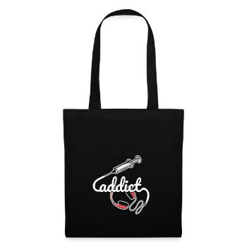 Music craves headphone gift idea - Tote Bag - black - Front
