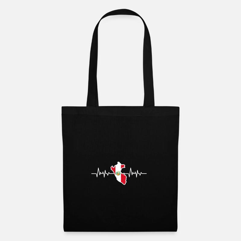 Pérou - Sac en tissu - noir
