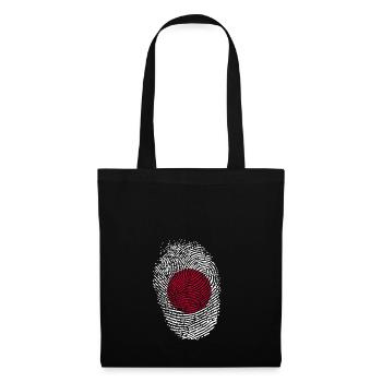 Japon - Sac en tissu - noir - Devant