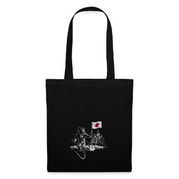 Japon - Sac en tissu - noir - Devant