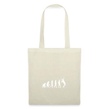 Tennis evolution development ball racket game - Tote Bag - nature - Front