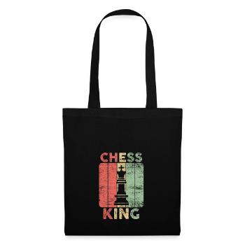 Chess King Chess Mat Gift Idea - Tote Bag - black - Front