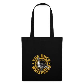 Goose Whisper animal gift village farm - Tote Bag - black - Front