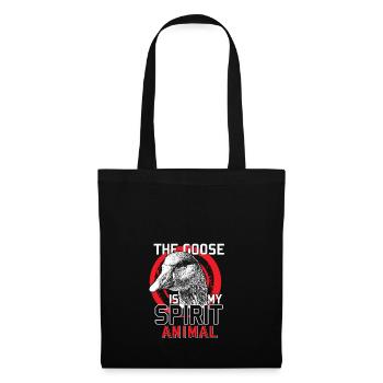 Goose Spiritual Animal Gift Village Farm - Tote Bag - black - Front
