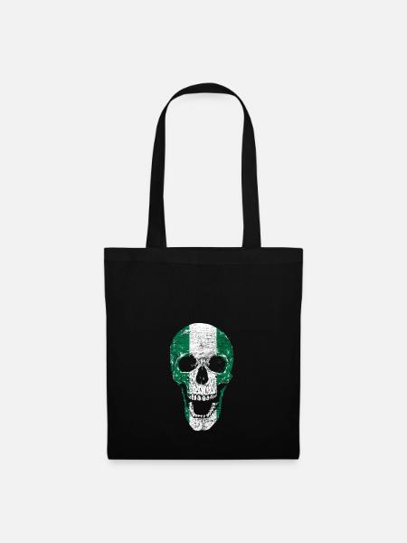 Nigeria - Stoffbeutel - Schwarz