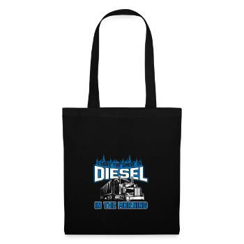 Diesel - Sac en tissu - noir - Devant
