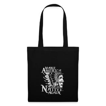 Indians Donald  Native Americans - Tote Bag - black - Front