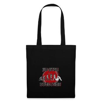Jiu Jitsu évolution - Sac en tissu - noir - Devant