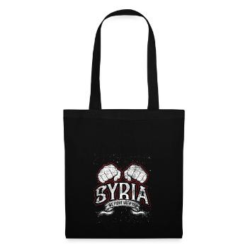 Syrie libre - Sac en tissu - noir - Devant
