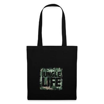 Jungle Life - Tote Bag - black - Front