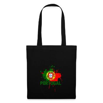 Portugal - Sac en tissu - noir - Devant
