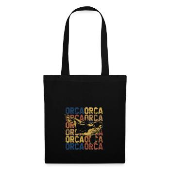 Orca - Sac en tissu - noir - Devant