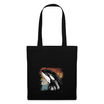 Orca - Sac en tissu - noir - Devant