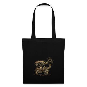 Skunk and turtle - Tote Bag - black - Front