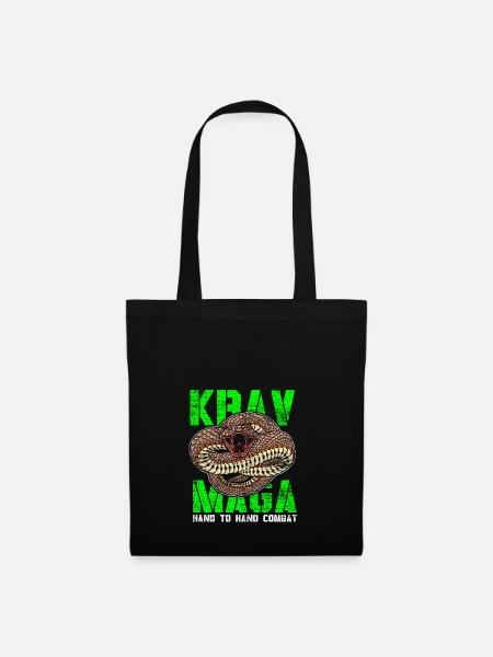 Krav Maga - Stoffbeutel - Schwarz