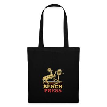 Presses - Sac en tissu - noir - Devant