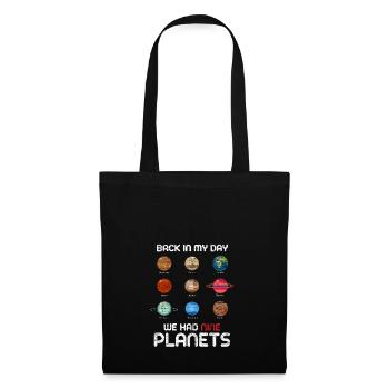 Pluton - Sac en tissu - noir - Devant