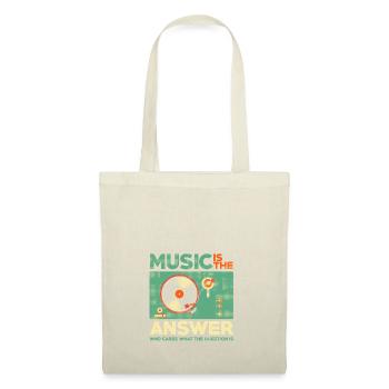 Music is the answer - Tote Bag - nature - Front
