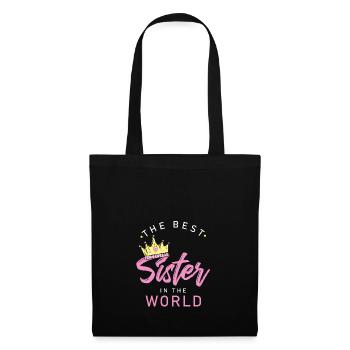 Best Big Sister Gift - Tote Bag - black - Front