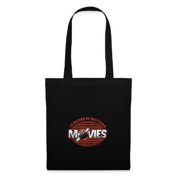 Filme - Stoffbeutel - Schwarz - Vorne