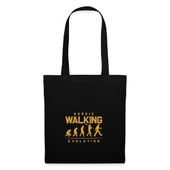 Evolution Nordic Walking - Sac en tissu - noir - Devant