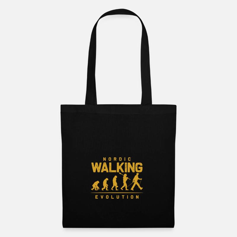 Evolution Nordic Walking - Stoffbeutel - Schwarz