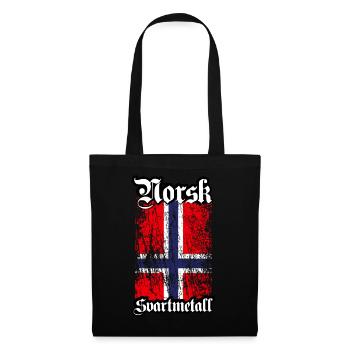 (Trve) Norwegian Black Metal - Norsk Svartmetall - Tote Bag - black - Front