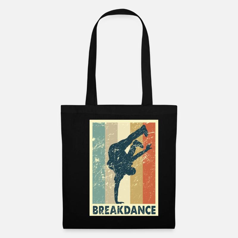 Breakdance - Stoffbeutel - Schwarz