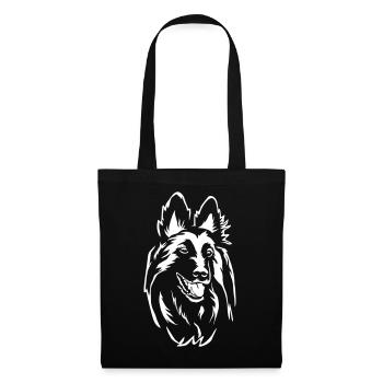 Tervueren Head "Black Edition" - Tote Bag - black - Front