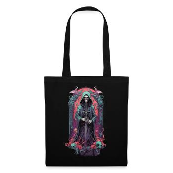Gothique Grim Reaper Pastel Grim Reaper Design - Sac en tissu - noir - Devant