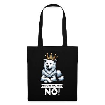 Avant de demander Berger Blanc Berger Berger - Sac en tissu - noir - Devant