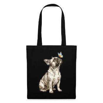 French Bulldog for Dog Lover Butterfly - Tote Bag - black - Front