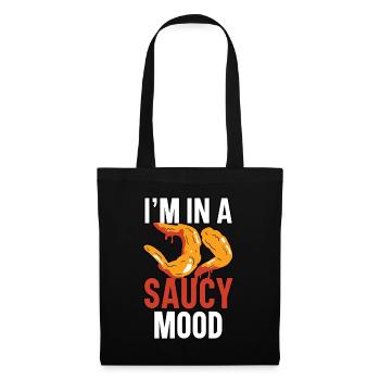 Buffalo Wings Foodie American Food Chicken - Tote Bag - black - Front
