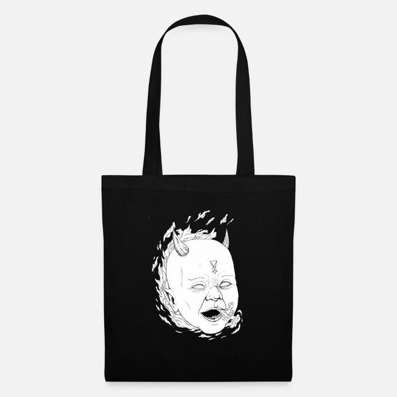 little devil - Tote Bag - black