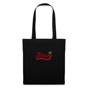 Chemise Tirol Autriche pour cadeau et idée - Sac en tissu - noir - Devant