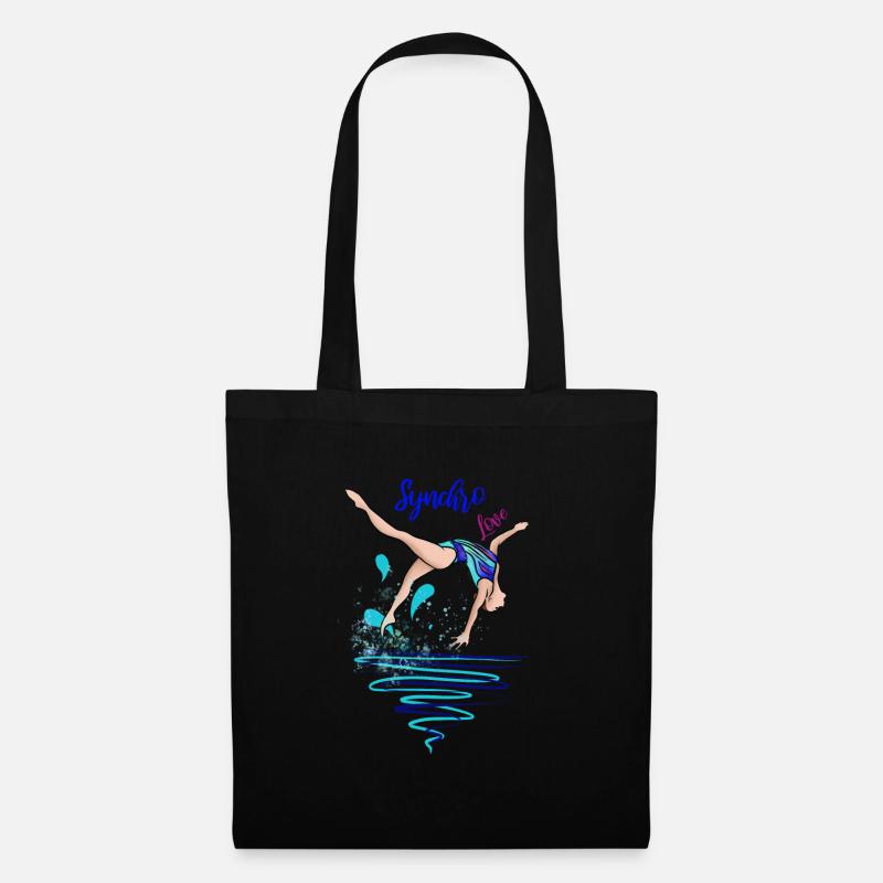 Synchro Amore - Borsa di stoffa - nero