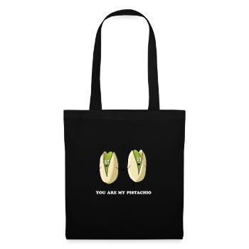 You are my pistachio - Sac en tissu - noir - Devant