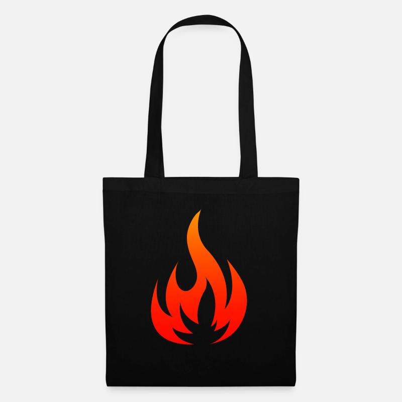Flame - Tote Bag - black